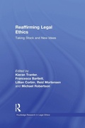 Cover: Reaffirming Legal Ethics - Routledge