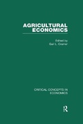 Cover: Agricultural Economics - Routledge