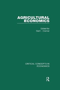 Abbildung von: Agricultural Economics - Routledge