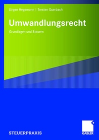 Abbildung von: Umwandlungsrecht - Springer Gabler
