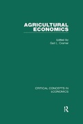 Cover: Agricultural Economics - Routledge