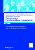 Cover: Klausurenbuch Zwischenpr&uuml;fung Finanzanw&auml;rter - Springer Gabler
