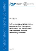Cover: Beitrag zur regelungstechnischen Auslegung einer thermischen Behandlung von Stahlb&auml;ndern in Kombination mit einer D&uuml;nnbandgussanlage - Shaker