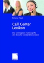 Cover: Call Center Lexikon - Springer Gabler