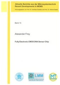 Cover: Fully Electronic CMOS DNA Sensor Chip - Shaker