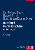 Cover: Handbuch Fremdsprachenunterricht - UTB