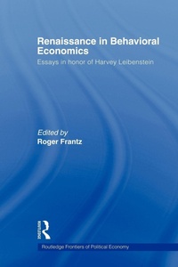 Enlarge image Cover: Renaissance in Behavioral Economics - Routledge