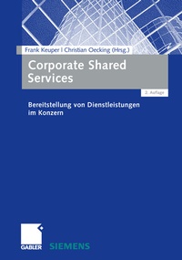 Abbildung von: Corporate Shared Services - Springer Gabler