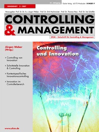 Enlarge image Cover: Controlling und Innovation - Springer Gabler