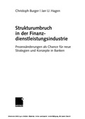 Cover: Strukturumbruch in der Finanzdienstleistungsindustrie - Springer Gabler