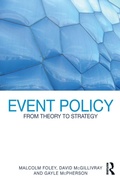 Cover: Event Policy - Routledge