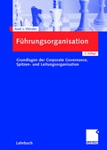 Cover: F&uuml;hrungsorganisation - Springer Gabler