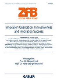 Enlarge image Cover: Innovation Orientation, Innovativeness and Innovation Success - Springer Gabler