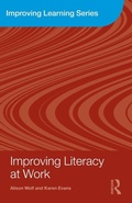 Cover: Improving Literacy at Work - Routledge