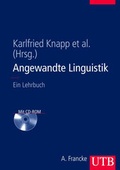Cover: Angewandte Linguistik - UTB