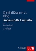 Cover: Angewandte Linguistik - UTB