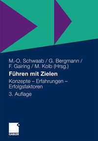 Abbildung von: Führen mit Zielen - Springer Gabler
