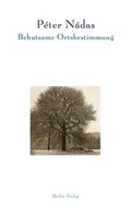 Cover: Behutsame Ortsbestimmung - Berlin Verlag