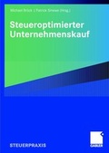 Cover: Steueroptimierter Unternehmenskauf - Springer Gabler