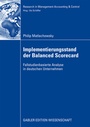 Cover: Implementierungsstand der Balanced Scorecard - Springer Gabler