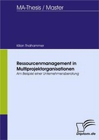 Abbildung von: Ressourcenmanagement in Multiprojektorganisationen - Diplomica Verlag