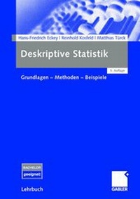 Enlarge image Cover: Deskriptive Statistik - Springer Gabler