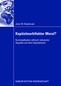 Cover: Kapitalmarktfaktor Moral? - Springer Gabler