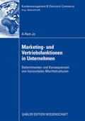 Cover: Marketing- und Vertriebsfunktionen in Unternehmen - Springer Gabler