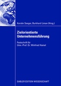 Cover: Zielorientierte Unternehmensf&uuml;hrung - Springer Gabler
