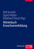 Cover: W&ouml;rterbuch Erwachsenenbildung - UTB