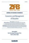 Cover: Economics and Management of Education - Springer Gabler