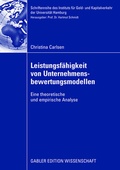 Cover: Leistungsf&auml;higkeit von Unternehmensbewertungsmodellen - Springer Gabler