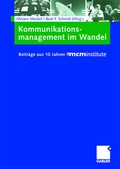 Cover: Kommunikationsmanagement im Wandel - Springer Gabler