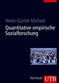 Cover: Quantitative empirische Sozialforschung - UTB