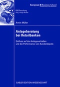 Cover: Anlageberatung bei Retailbanken - Springer Gabler