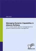 Cover: Managing Dynamic Capabilities in Alliance Portfolios - Diplomica Verlag