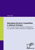 Cover: Managing Dynamic Capabilities in Alliance Portfolios - Diplomica Verlag