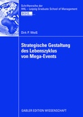 Cover: Strategische Gestaltung des Lebenszyklus von Mega-Events - Springer Gabler