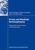 Cover: Private und &ouml;ffentliche Rechnungslegung - Springer Gabler