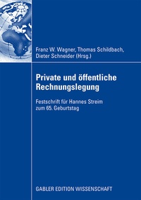 Abbildung von: Private und öffentliche Rechnungslegung - Springer Gabler