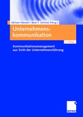 Cover: Unternehmenskommunikation - Springer Gabler