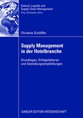 Cover: Supply Management in der Hotelbranche - Springer Gabler