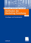 Cover: Methoden der Marketing-Forschung - Springer Gabler
