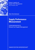 Cover: Supply Performance Measurement - Springer Gabler