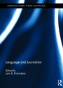 Cover: Language and Journalism - Routledge