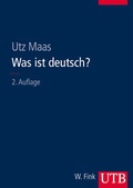 Cover: Was ist deutsch? - UTB
