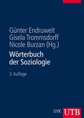 Cover: W&ouml;rterbuch der Soziologie - UTB