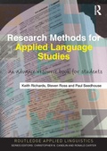 Cover: Research Methods for Applied Language Studies - Routledge