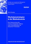 Cover: Wachstumsstrategien in der Medienbranche - Springer Gabler