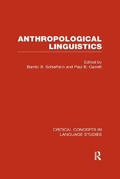 Cover: Anthropological Linguistics - Routledge